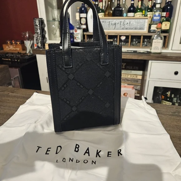 Ted Baker Emma Mini Tote Black Nior With Dust Bag - Picture 2 of 5